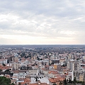 Come si presenta oggi la cittadina di Monfalcone. Foto scattata da La Rocca sul monte Falcone.